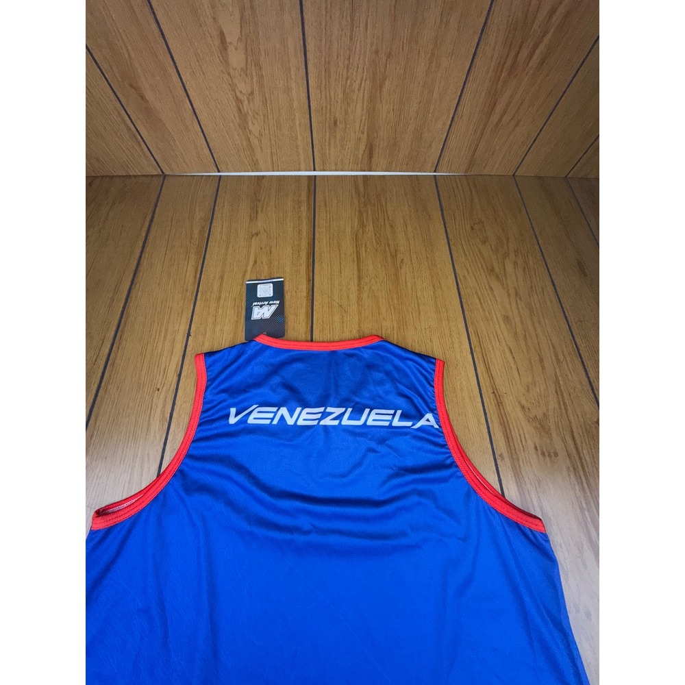 Venezuela‎ Olympic Team Sleeveless Jersey Tank Top Blue Medium - Picture 3 of 15